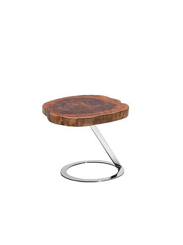 Modrest Everett Modern Live Edge Wood End Table by VIG Furniture