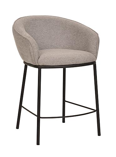 Modrest Rumi - Modern Grey Counter Stool by VIG Furniture