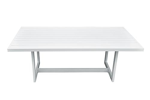 Renava Wake + Kayak - Modern Outdoor Off-White Dining Table Set by VIG Furniture