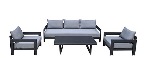 Renava Wake - Outdoor Dark Charcoal Sofa Set by VIG Furniture