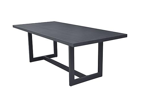 Renava Wake - Modern Dark Charcoal Outdoor Dining Table by VIG Furniture