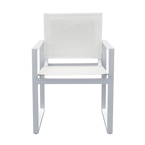 Renava Kayak - Modern White Outdoor Dining Armchair (Set of 2) by VIG Furniture