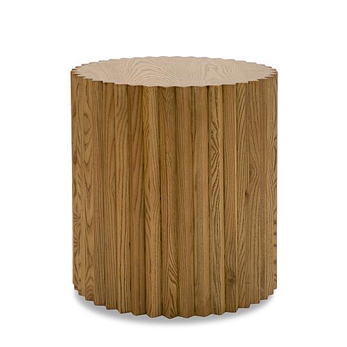 Modrest Espana - Modern Walnut Round End Table by VIG Furniture