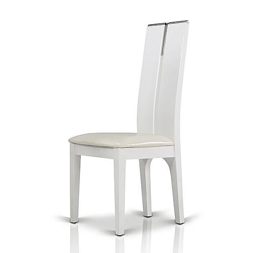 Maxi - White Gloss Chair (Set of 2) by VIG Furniture