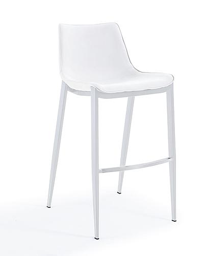 Modrest Jane - Modern White Counter Stool Set of 2 by VIG Furniture