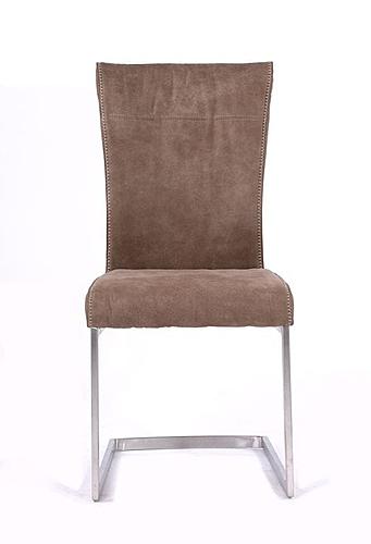 Zane - Modern Brown Fabric Dining Chair (Set of 2) by VIG Furniture