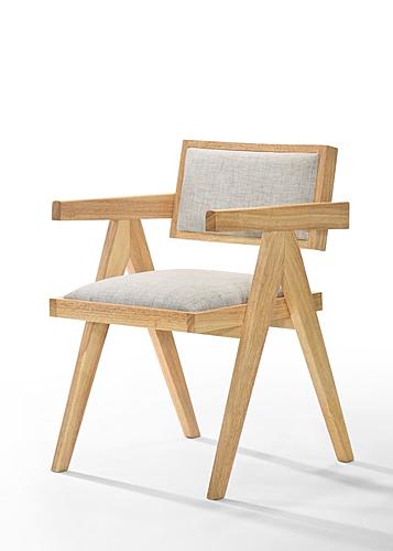 Modrest Fern - Modern Natural and Beige Dining Chair Set of 2 by VIG Furniture
