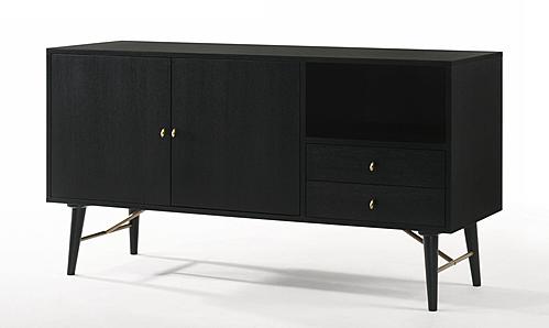 Modrest Addax - Modern Black Ash Buffet by VIG Furniture
