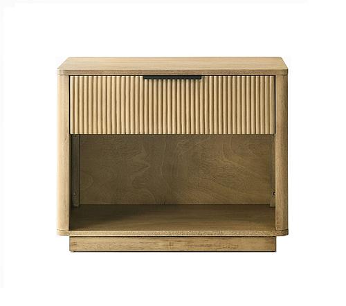 Nova Domus Santa Monica - Modern Natural Oak Nightstand by VIG Furniture