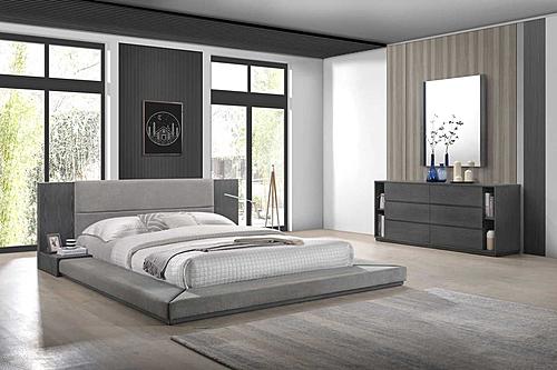 Nova Domus California King Jagger Modern Grey Bedroom Set by VIG Furniture