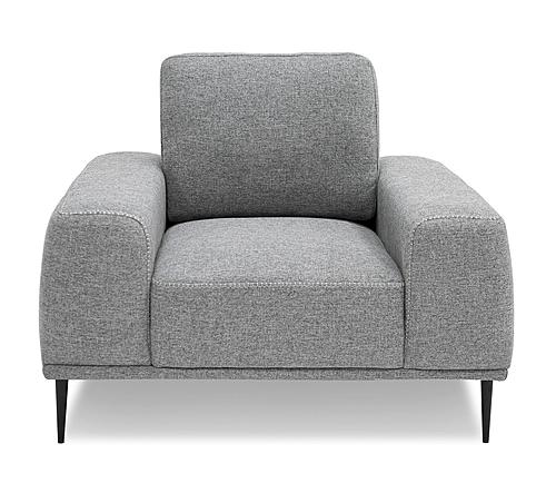 Divani Casa Fonda - Modern Grey Fabric Chair by VIG Furniture