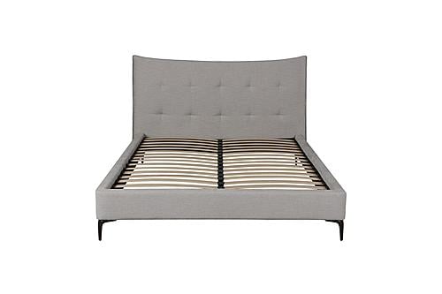 Modrest Dysart - Modern Grey Fabric Bed by VIG Furniture