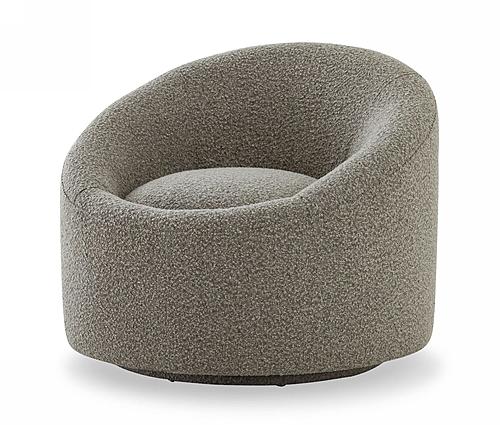Modrest Frontier - Glam Grey Fabric Accent Chair by VIG Furniture