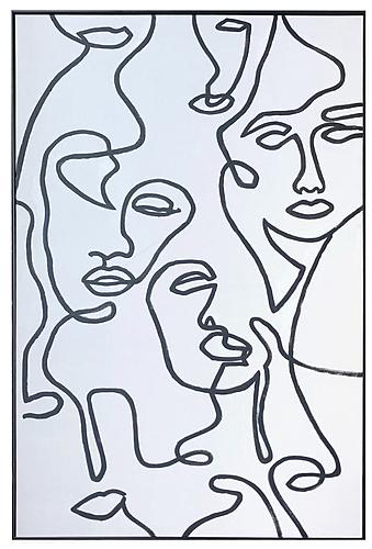 Modrest Face It - Acrylic Painting by VIG Furniture