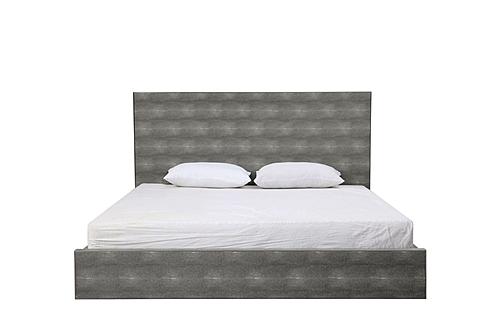Modrest Dynasty - Eastern King Modern Shagreen Bedroom Set - 3 Drawer by VIG Furniture
