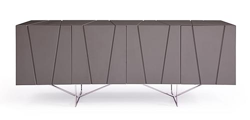 Modrest Chrysler - Modern Grey High Gloss Buffet by VIG Furniture
