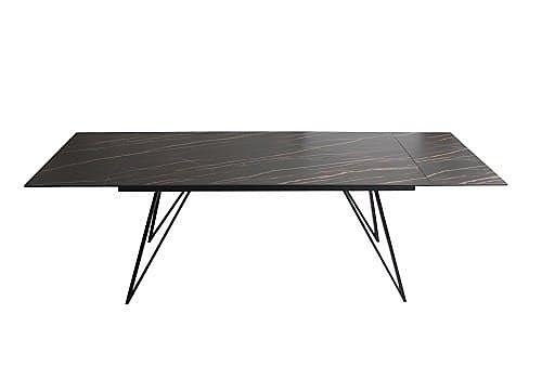 Modrest Bobby - Modern Black Ceramic Extendable Dining Table by VIG Furniture
