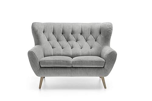 Voss Loveseat Light Gray by Prestige Furnishings
