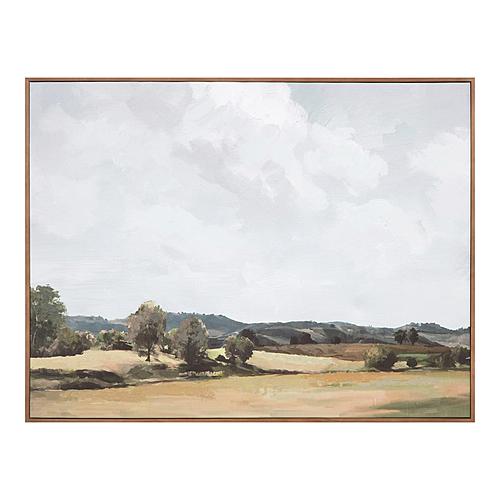 Vast Country Framed Painting by Moe's Home Collection