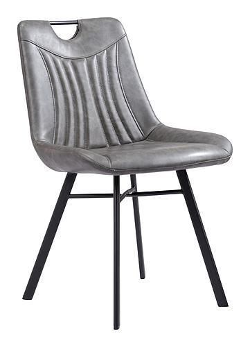 Tyler Dining Chair Vintage Gray (Set of 2) by Zuo Modern