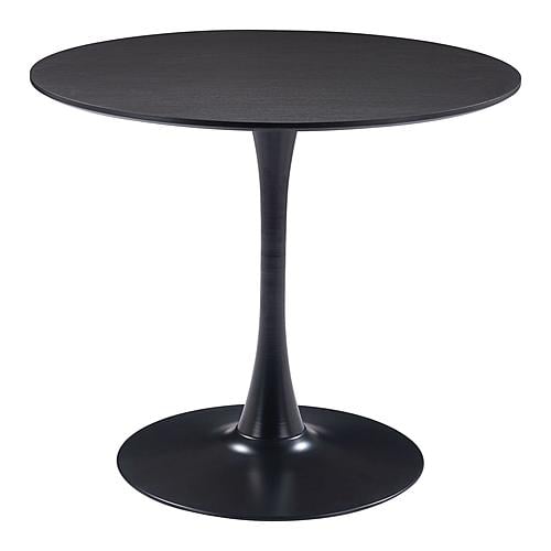 Opus Dining Table Black by Zuo Modern