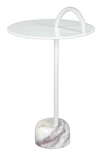 Will Side Table White by Zuo Modern