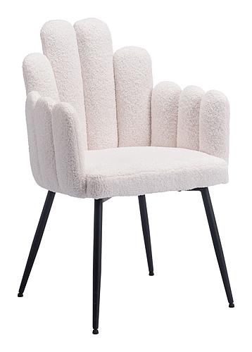 Noosa Dining Chair Ivory (Set of 2) by Zuo Modern