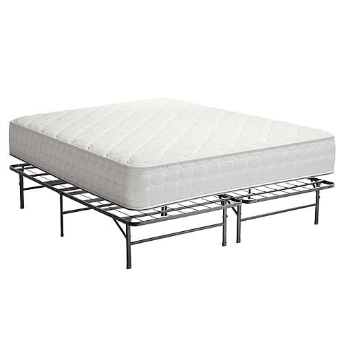 [NYC Deal] 9 Inch Plush Mattress with Metal Bed Frame & Delivery in NYC