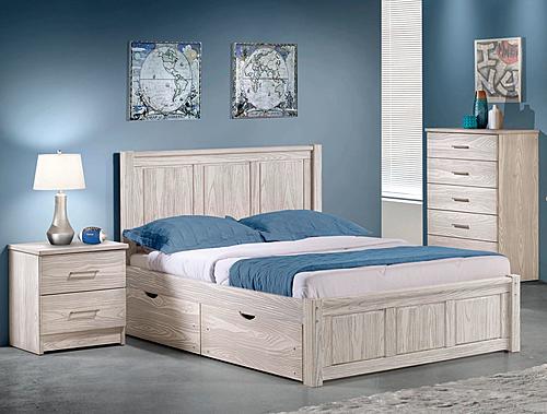 Salem Platform Bed Birch by Innovations