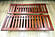 Futon Set - Queen Size - Okinawa Urban Oak Frame, Mattress w/Removable Solid Cover