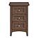 McKenzie Small 3-Drawer Nightstand, Java by Whittier Wood Furniture