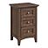 McKenzie Small 3-Drawer Nightstand, Java by Whittier Wood Furniture