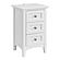 McKenzie Small 3-Drawer Nightstand, Snowbound by Whittier Wood Furniture
