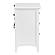 McKenzie Small 3-Drawer Nightstand, Snowbound by Whittier Wood Furniture