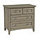 McKenzie 4-Drawer Nightstand, Fieldstone by Whittier Wood Furniture