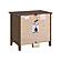 McKenzie 4-Drawer Nightstand, Java by Wittier Wood Furniture