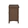 McKenzie 4-Drawer Nightstand, Java by Wittier Wood Furniture