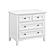 McKenzie 4-Drawer Nightstand, Snowbound by Wittier Wood Furniture