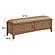 McKenzie 2-Drawer Bench, Pecan by Whittier Wood Furniture