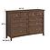 McKenzie 10-Drawer Dresser, Java by Wittier Wood Furniture