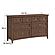 McKenzie 8-Drawer Dresser, Java by Wittier Wood Furniture