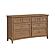 McKenzie 8-Drawer Dresser, Pecan by Wittier Wood Furniture