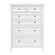 McKenzie 6-Drawer Chest, Snowbound by Whittier Wood Furniture