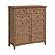 McKenzie 11-Drawer Chest, Pecan by Whittier Wood Furniture