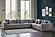 Daya Modular Sectional Sofa (Manori Gray) by Bellona