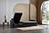 Mocca Fabric Reversible Queen Sleeper Storage Sectional (Dupont Anthracite) by Bellona