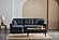 Mocca Fabric Reversible Queen Sleeper Storage Sectional (Dupont Anthracite) by Bellona