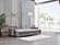Mocca Fabric Reversible Queen Sleeper Storage Sectional (Dupont Gray) by Bellona