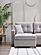 Mocca Fabric Reversible Queen Sleeper Storage Sectional (Dupont Gray) by Bellona