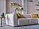 Picasso Oscar White Sectional Sofa by Bellona